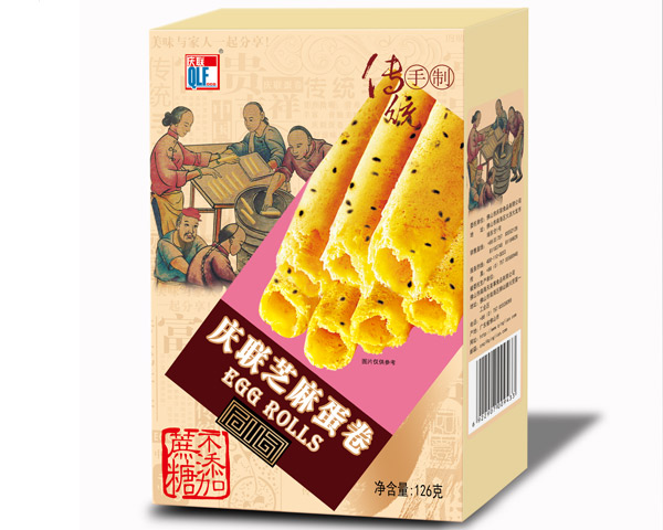 126g芝麻蛋卷
